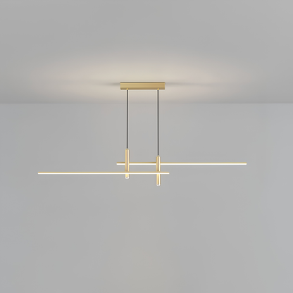 Lineare LED Pendelleuchte dimmbar, höhenverstellbar
