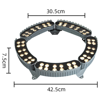 LED Ring Strahler für Bäume, wetterfest IP65, Aluminium