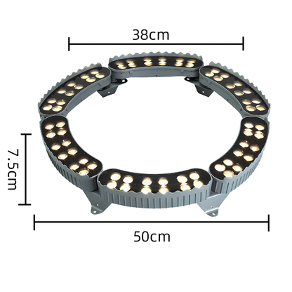 LED Ring Strahler für Bäume, wetterfest IP65, Aluminium