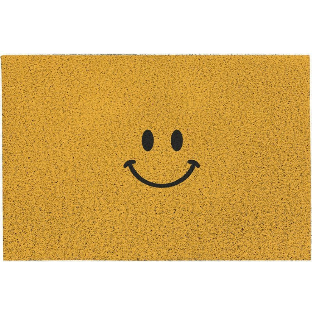 Fussmatte mit Gesichtsmotiv, rutschfest, 40x60 bis 60x90 cm