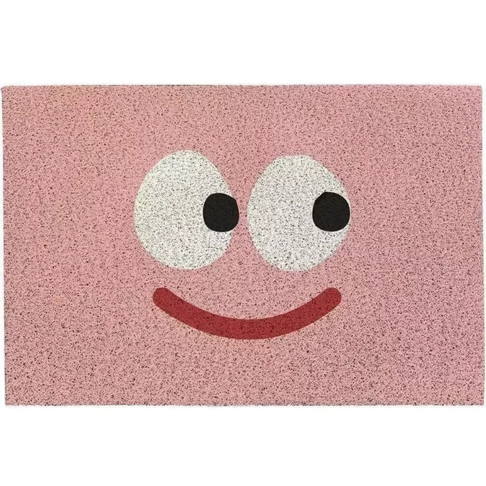 Fussmatte mit Gesichtsmotiv, rutschfest, 40x60 bis 60x90 cm