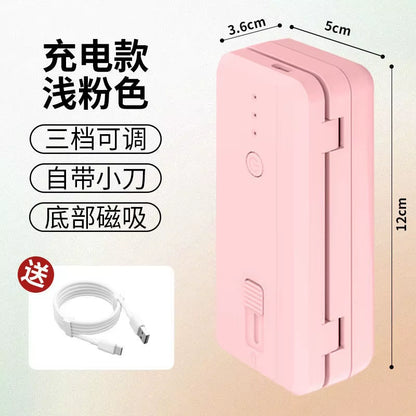 Mini Folienschweissgerät 2-in-1 mit Cutter & Magnet, USB-C