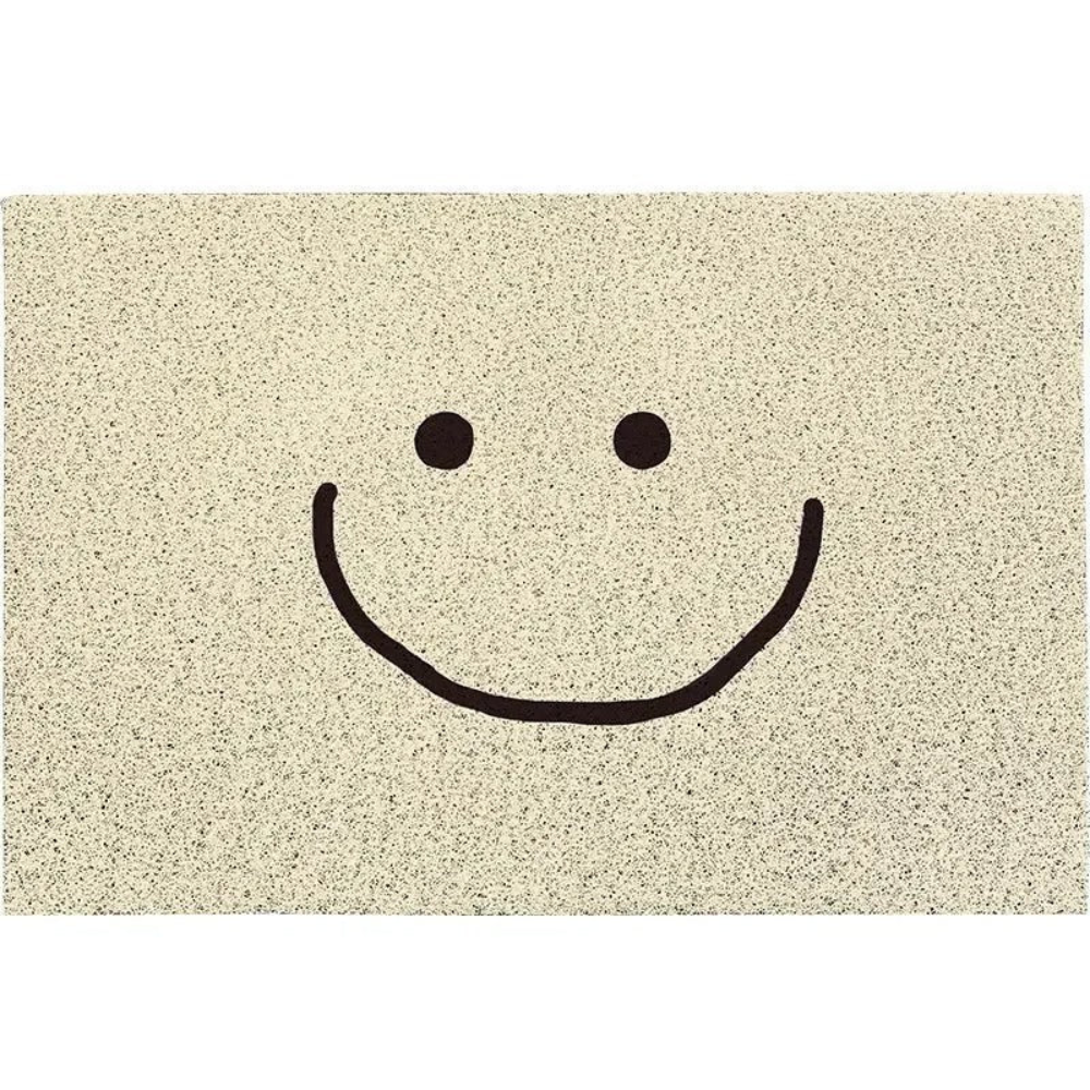 Fussmatte mit Gesichtsmotiv, rutschfest, 40x60 bis 60x90 cm