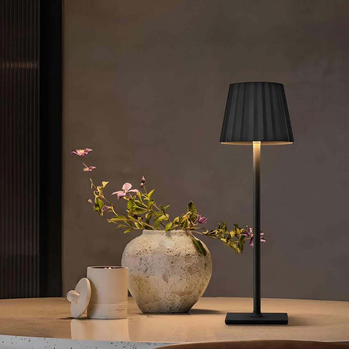 LuminaTouch kabellose LED Tischlampe mit Akku, dimmbar