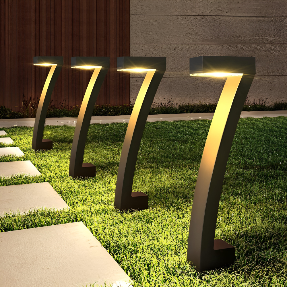 Solar Gartenleuchten Set schwarz, warmweiss, IP65