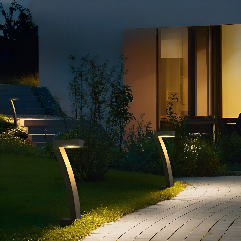 Solar Gartenleuchten Set schwarz, warmweiss, IP65