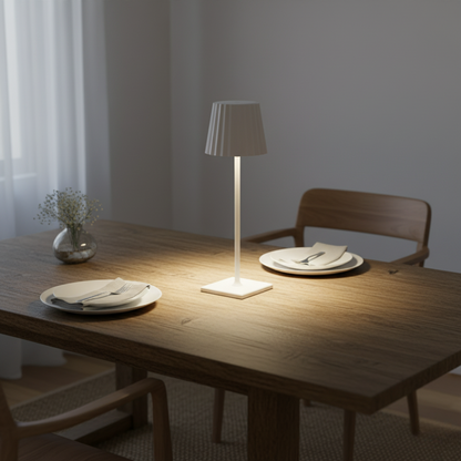 LuminaTouch kabellose LED Tischlampe mit Akku, dimmbar