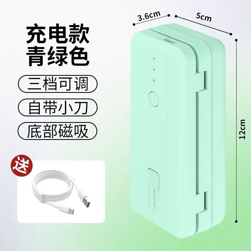 Mini Folienschweissgerät 2-in-1 mit Cutter & Magnet, USB-C