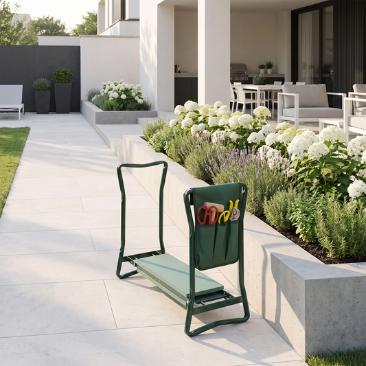 Faltbare Garten-Kniebank