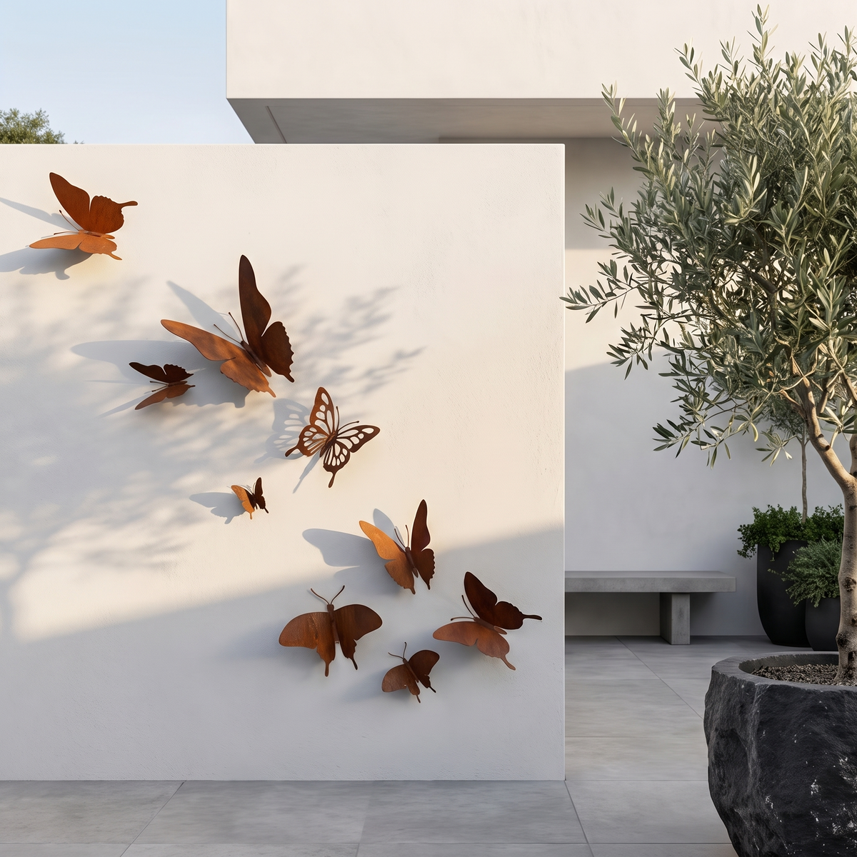 Schmetterling Wanddekoration