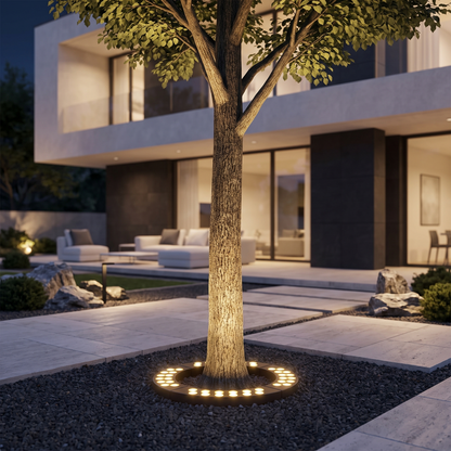 LED Ring Strahler für Bäume