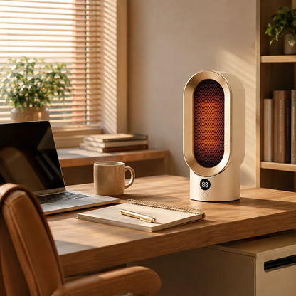 Keramik Heizlüfter 25,8 cm mit Digitalanzeige & Touch