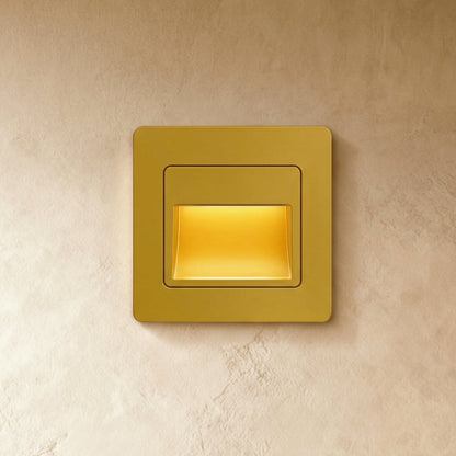 LED Treppenbeleuchtung 8,6 x 8,6 cm, Wandeinbauleuchte