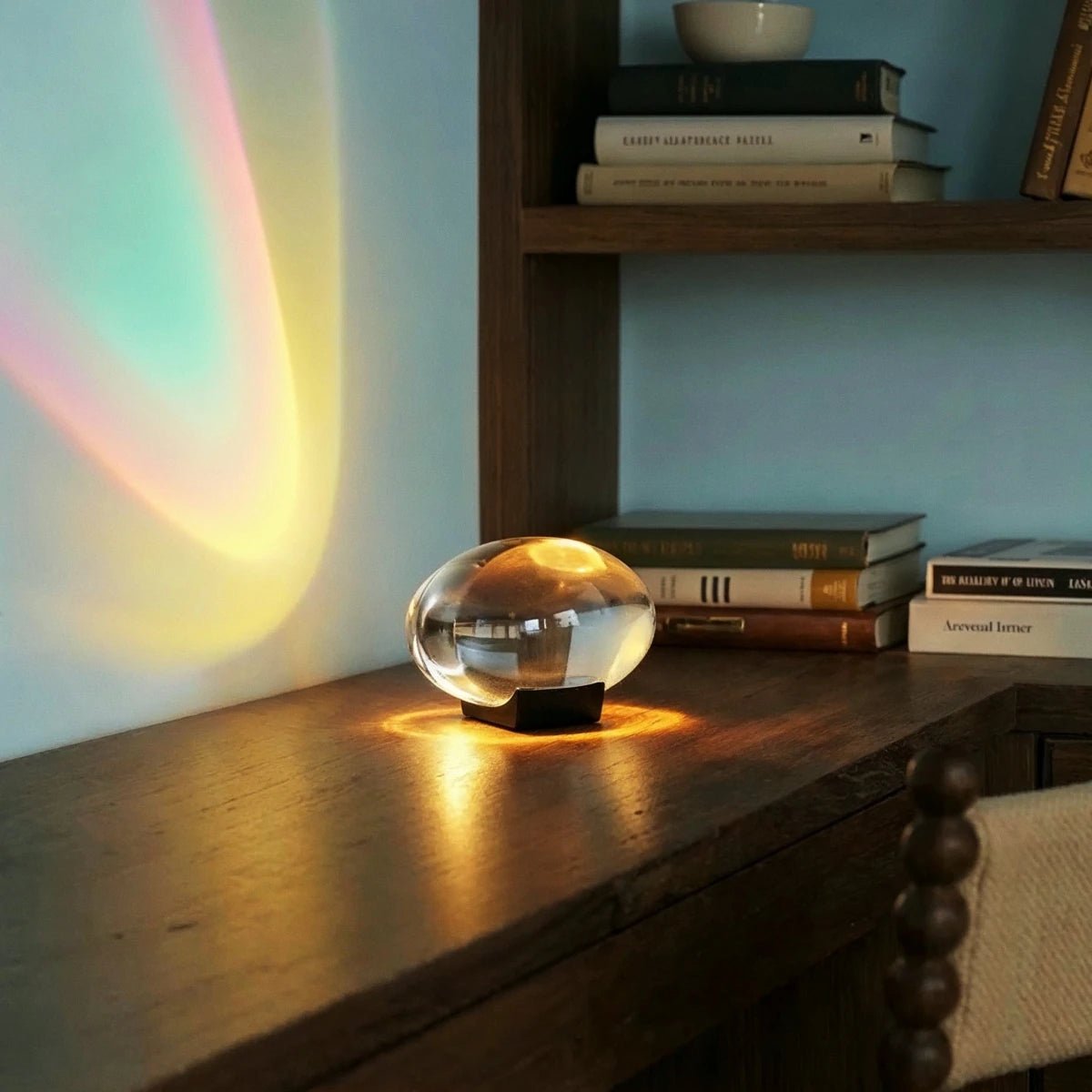 Sunset Lampe im Kristall-Design 15,5 cm, 4 Lichtfarben