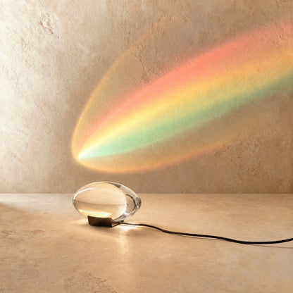 Sunset Lampe im Kristall-Design 15,5 cm, 4 Lichtfarben
